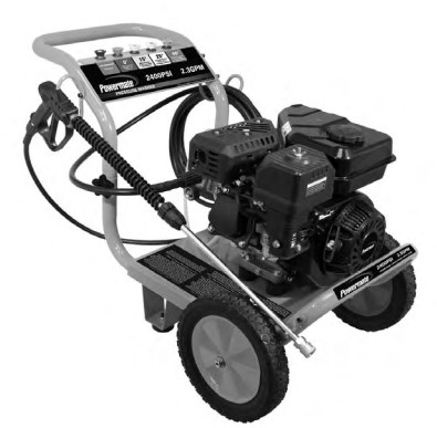 Coleman Powermate PW0102405 Pressure Washer Pump - 3000 PSI Replacement With Free Shaft Key